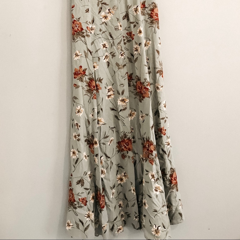 Vintage Coldwater Creek Long Button-down Dress